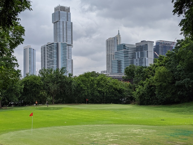 Baylor Park Pitch and Putt in Downtown Austin