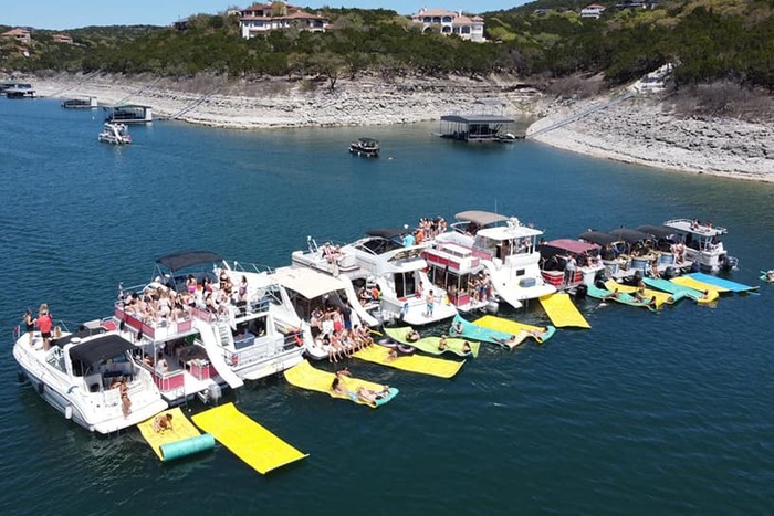 Crush Devil's Cove with Lake Travis Yacht Rentals