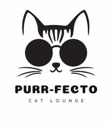 Purr-fecto Cat Lounge logo