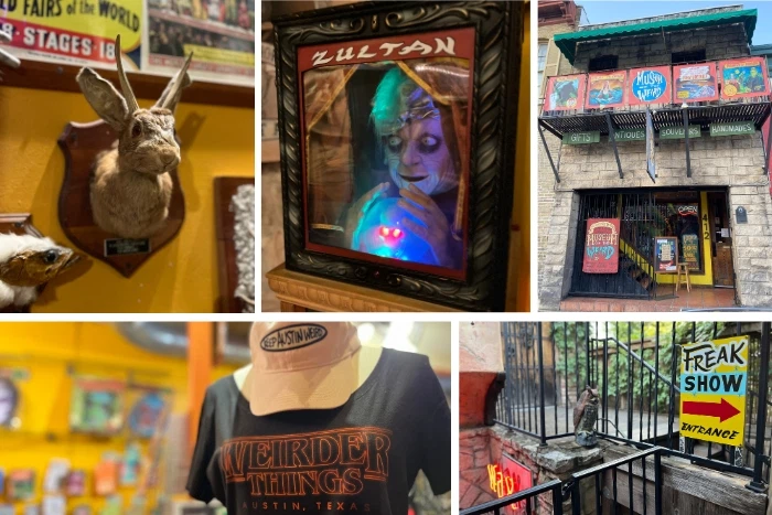 Museum of the Weird on 6th Street 