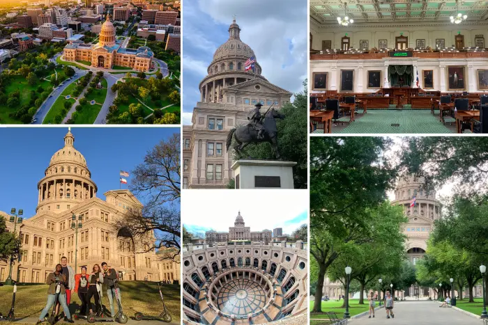 Viewing the Texas State Capitol